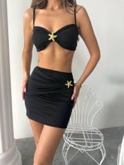 ALTIN DETAYLI İkili Mini Takım