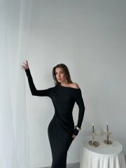 ZARAFETİN YENİ TANIMI: ''LUNA' DRAPE Detaylı Beyaz Elbise